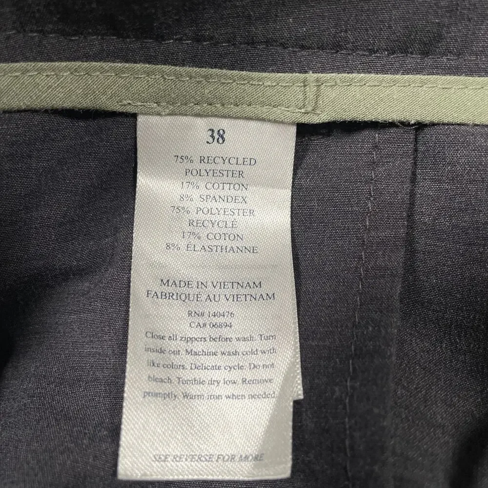 Faherty All Day Shorts Mens 38 Grey Drawstring Smart Casual Basic Everyday
